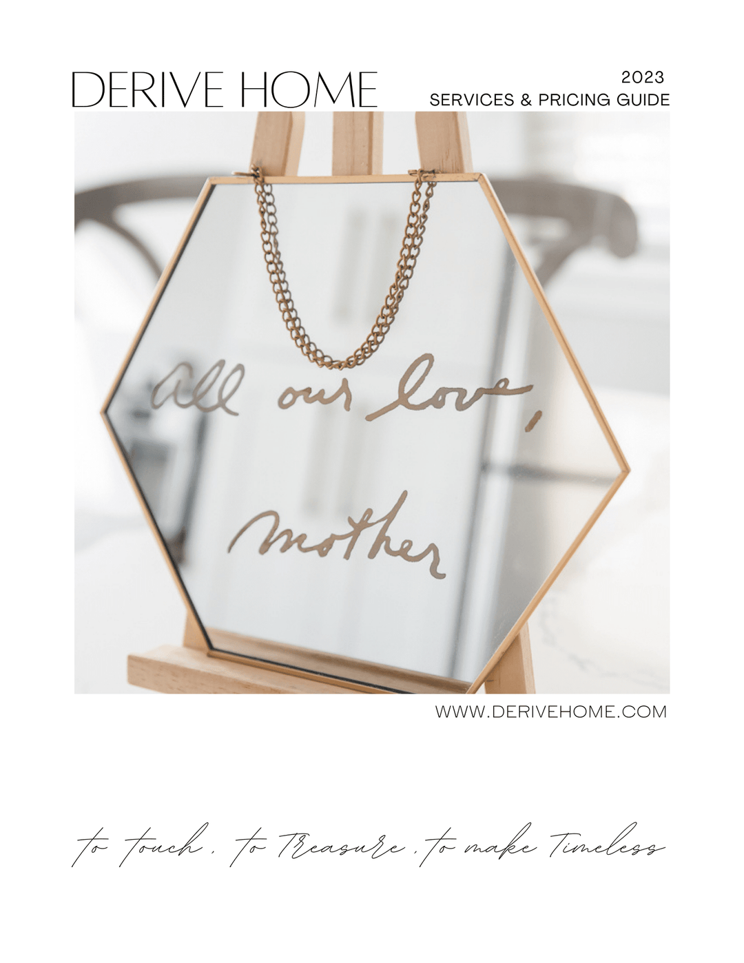 HANDWRITTEN MIRROR