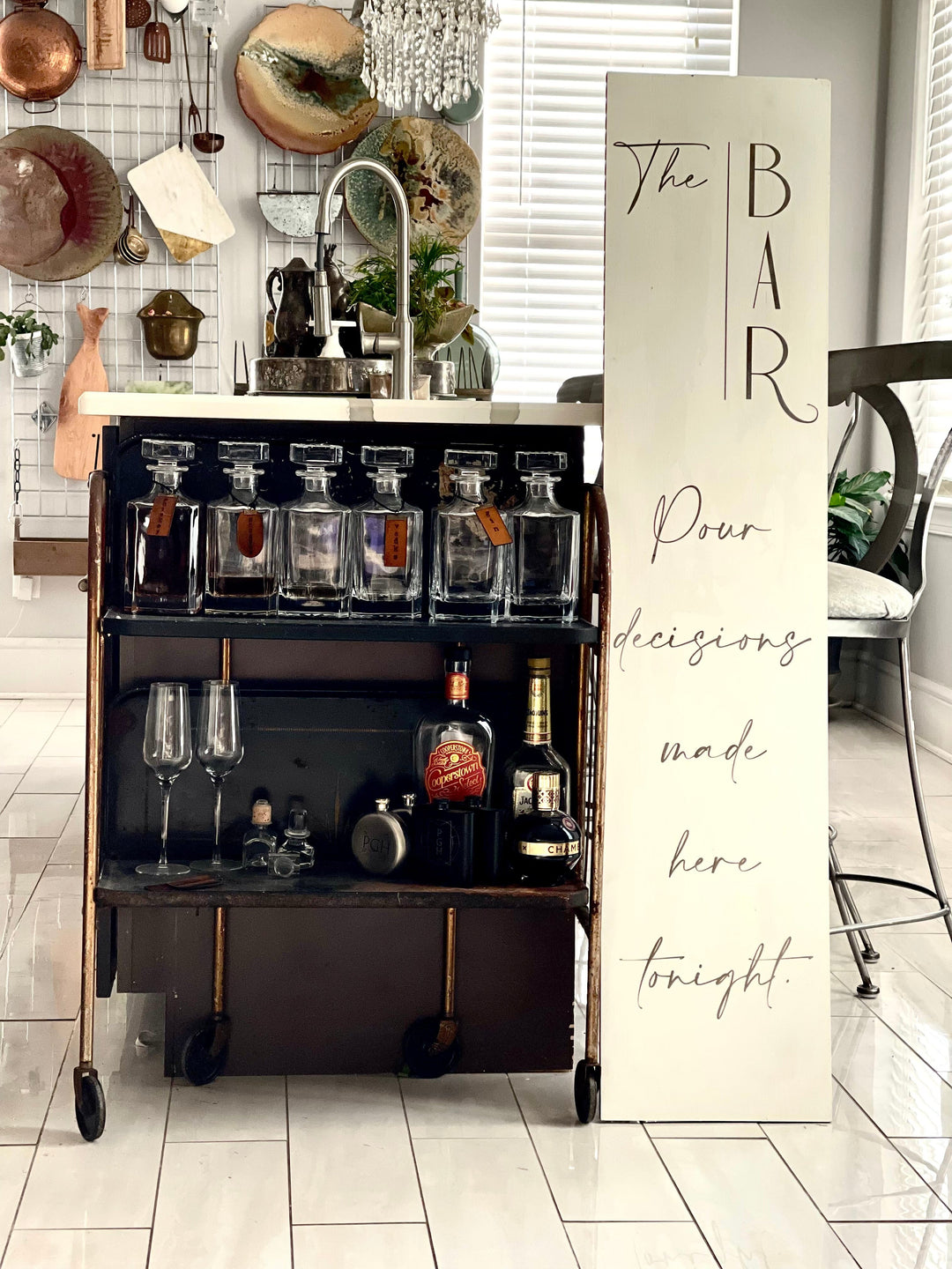 Personalized Wedding Bar Sign – Customizable & Elegant derivehome