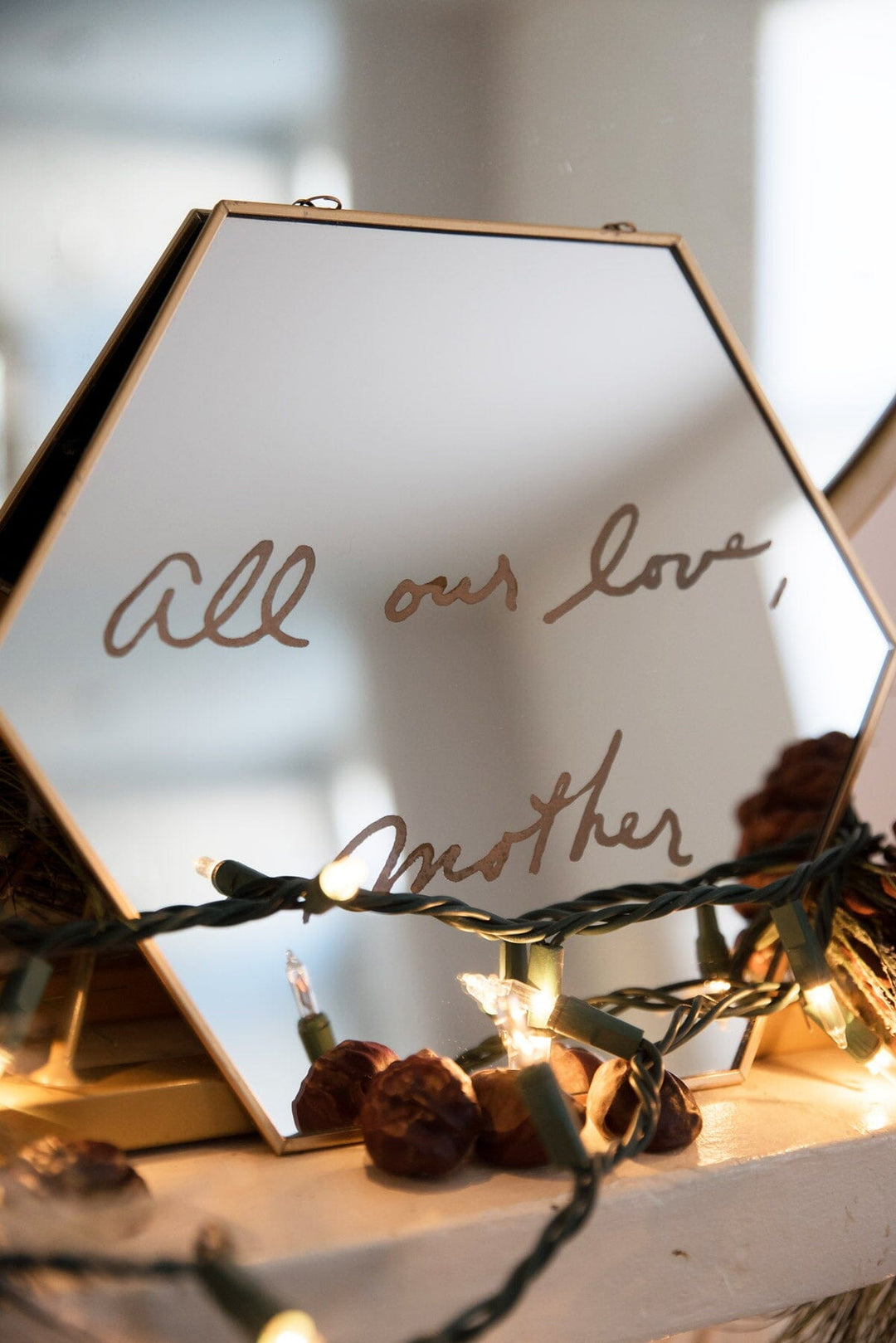 Hand Written Message in a Mirror derivehome