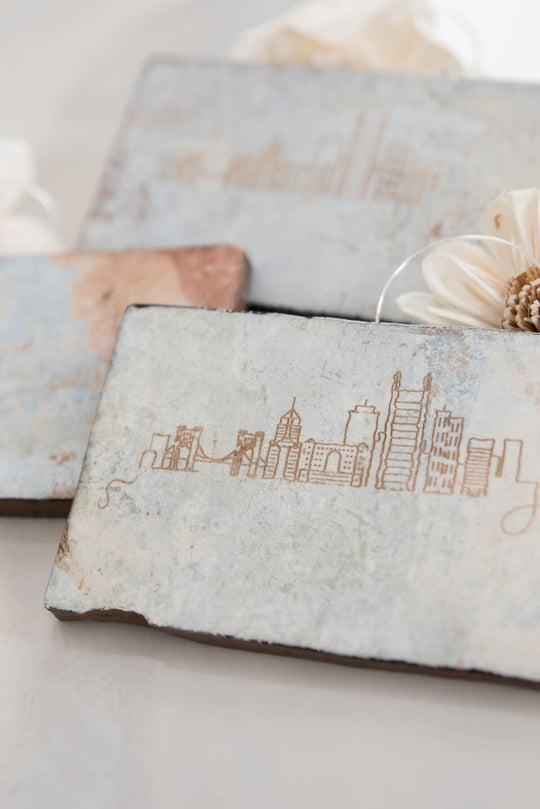 Pittsburgh Skyline Tile derivehome 